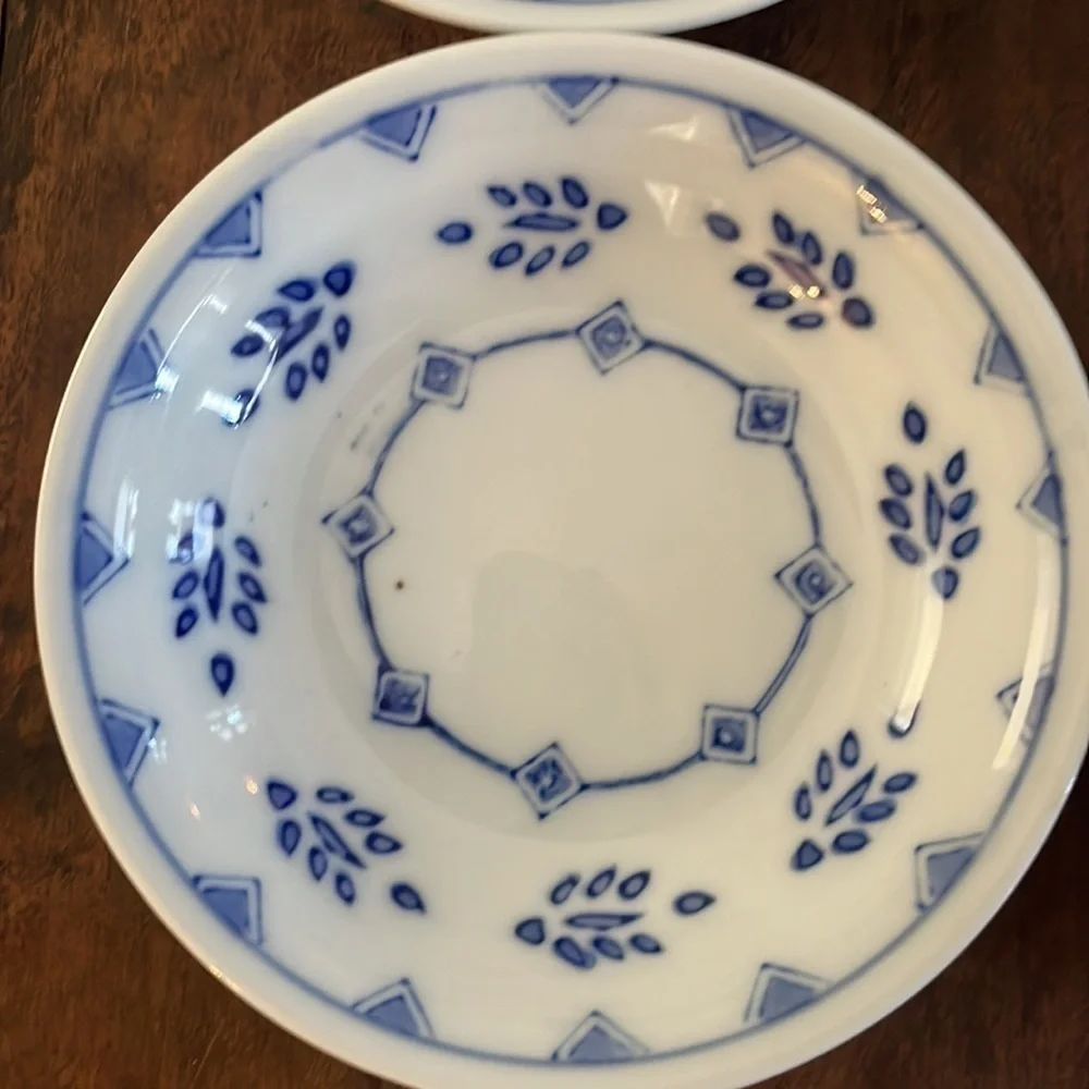 Williams Sonoma Blue and White Dinnerware Set